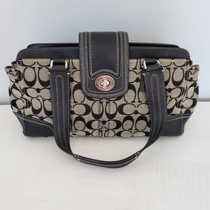 💥Sale!💥Coach Signature Hampton Black Purse